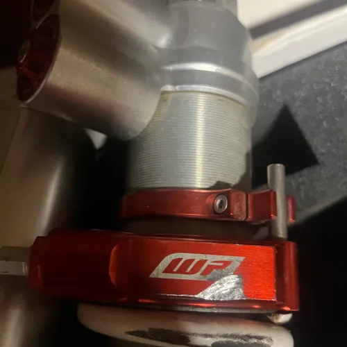 wp conevalves and supertrax shock for ktm 85