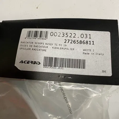 Husqvarna Radiator Shrouds Acerbis New