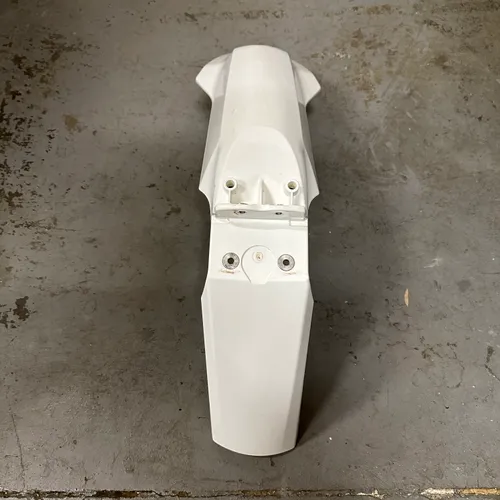 White Front Fender