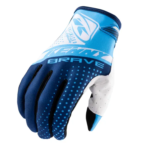 Kenny Racing Brave Gloves - Blue