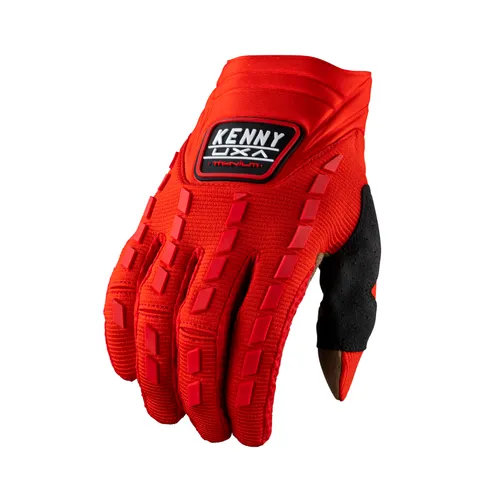 Kenny Racing Titanium Gloves - Red