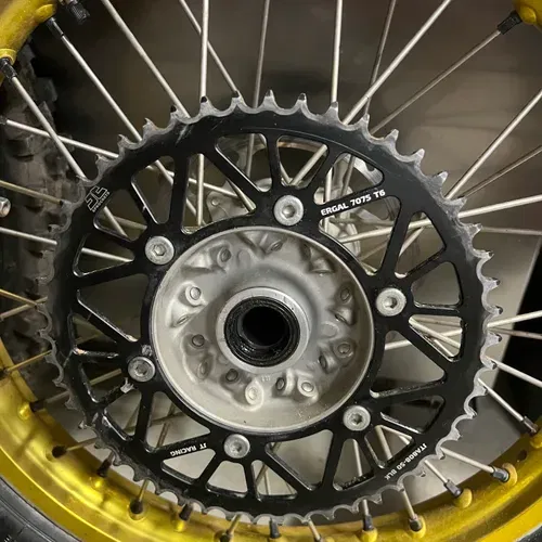 08-17 rmz450/250 Complete Gold Excel Wheels 