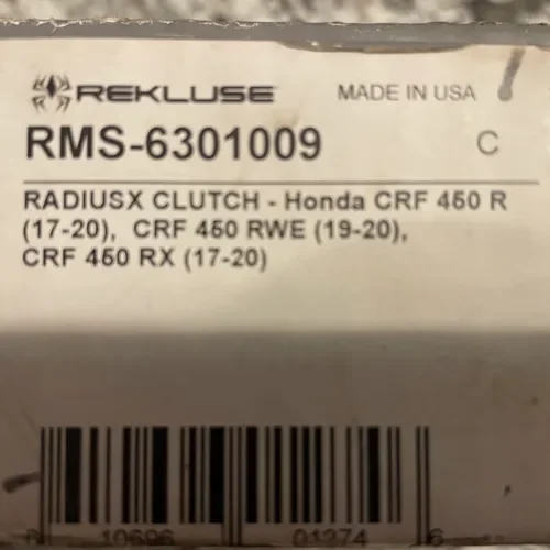 Rekluse Radius Cx For 17-20 Crf 450r (rx)