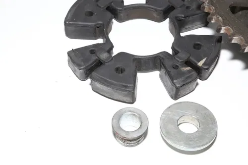 1993-1999 Kawasaki Ninja Zx6 Rear Back Sprocket Carrier Cush Drive Hub OEM