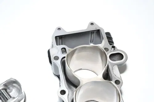 24-25 Kawasaki Ninja 500 Engine Motor Piston Cylinders Block Jug w/Pistons OEM