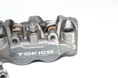 07-17 Honda Cbr600rr Front Brake Caliper Set Pair Calipers w/Bolts OEM