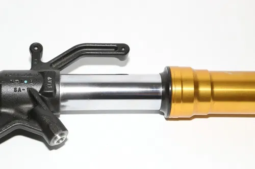 13-18 Kawasaki Ninja Zx6r Zx 636 Right Front Fork Shock Suspension OEM (BENT)