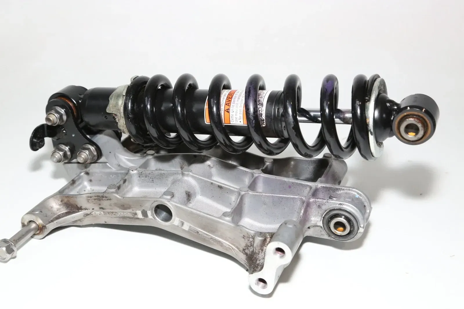 18-23 Kawasaki Ninja 400 Rear Back Shock Absorber Suspension w/Bracket OEM