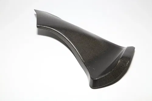 05-06 Kawasaki Ninja Zx6r 636 Carbon Fiber Left Front Duct Cover Panel Cowl