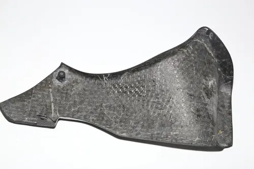 05-06 Kawasaki Ninja Zx6r 636 Carbon Fiber Left Front Duct Cover Panel Cowl
