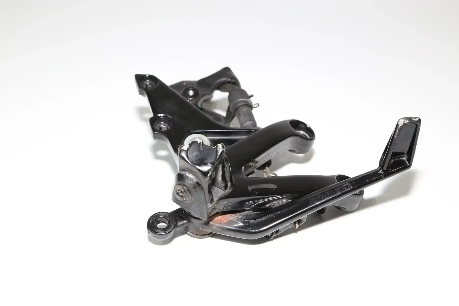 07-12 Honda Cbr600rr Right Rearset Driver Foot Peg Rest Stop Powdercoated OEM