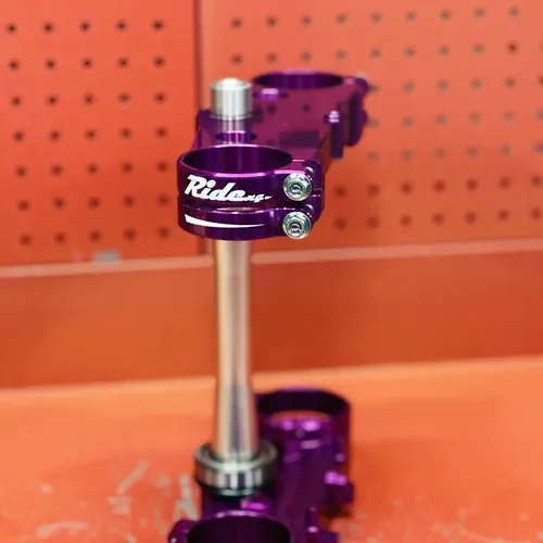 Limited Edition Ride engineering 23.5mm Purple Triple Clamps YZ250F YZ450F 