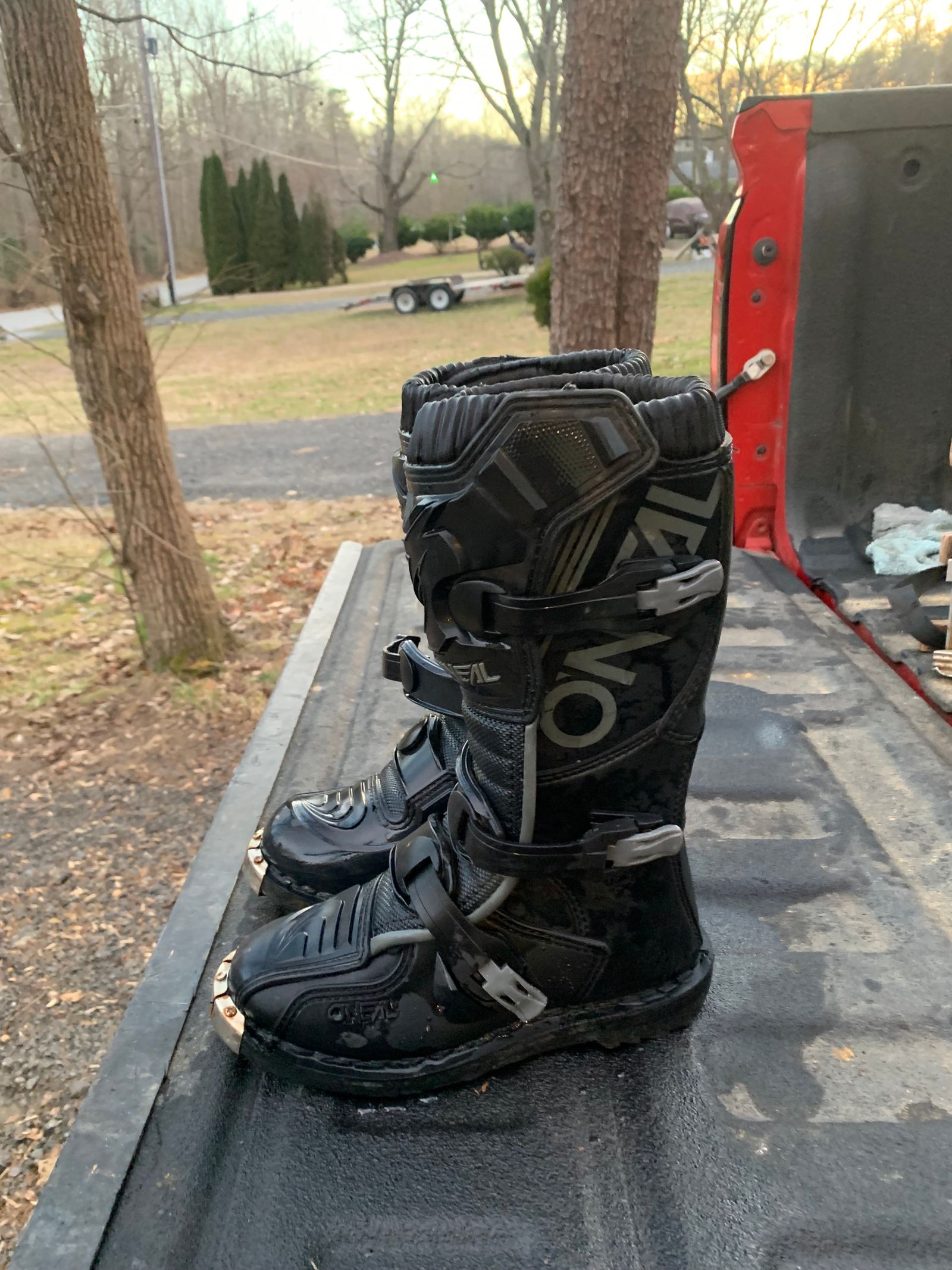 Youth O Neal Boots Size 2