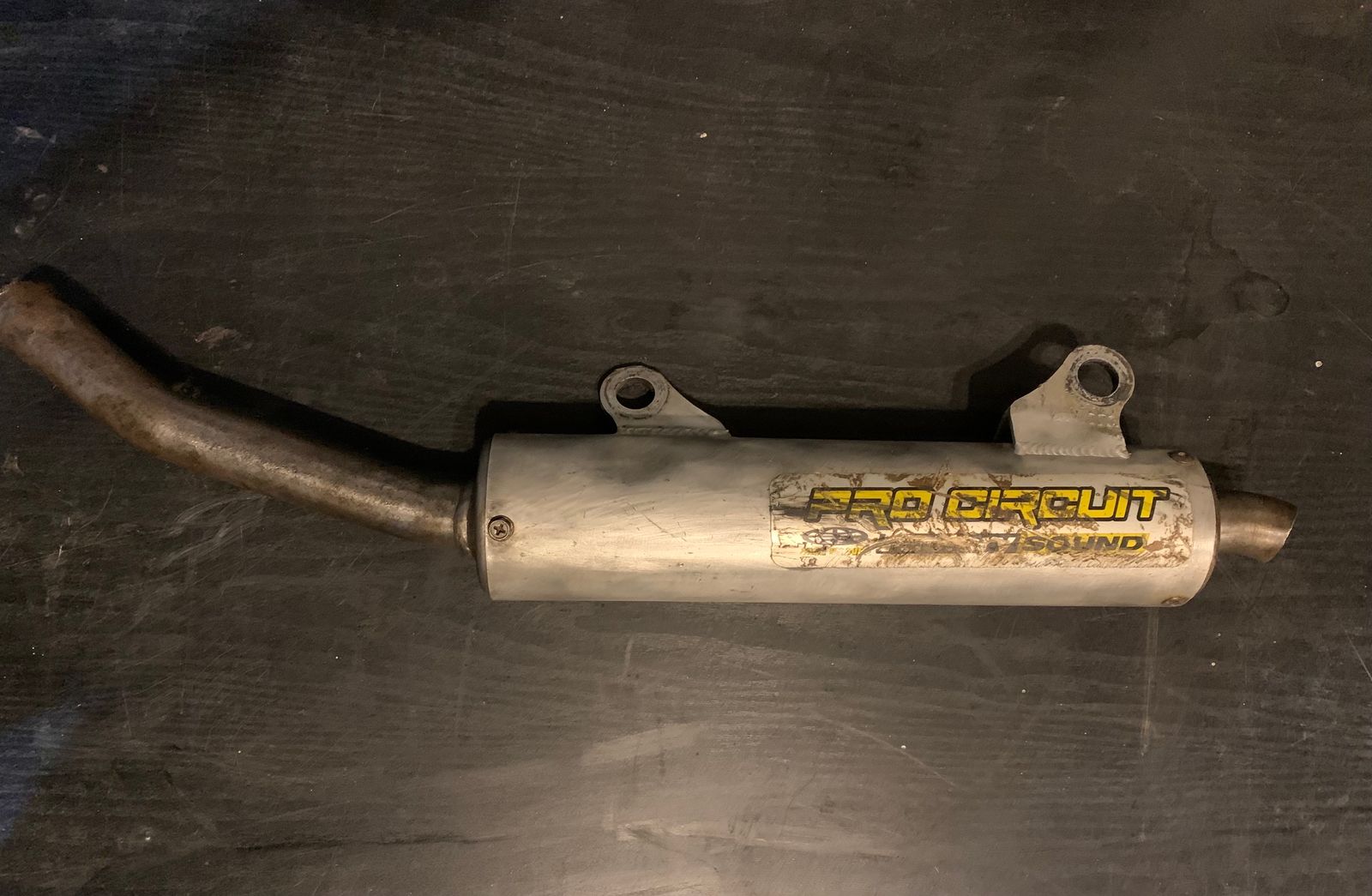92 96 Cr250 Pro circuit Silencer