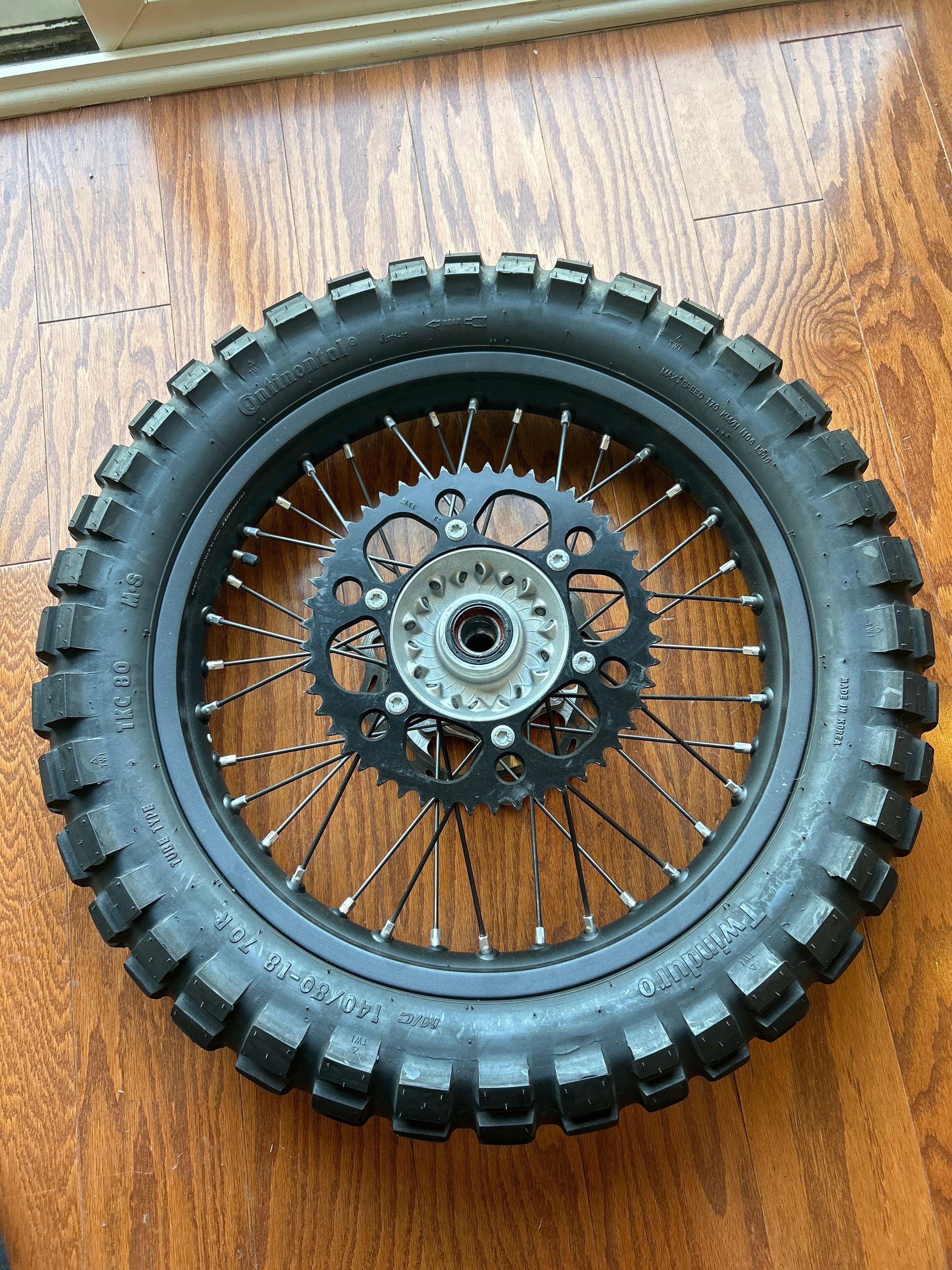 Amazon.com: KKE 21-18 Cast Wheels Kit Fit For KTM XC SX EXC