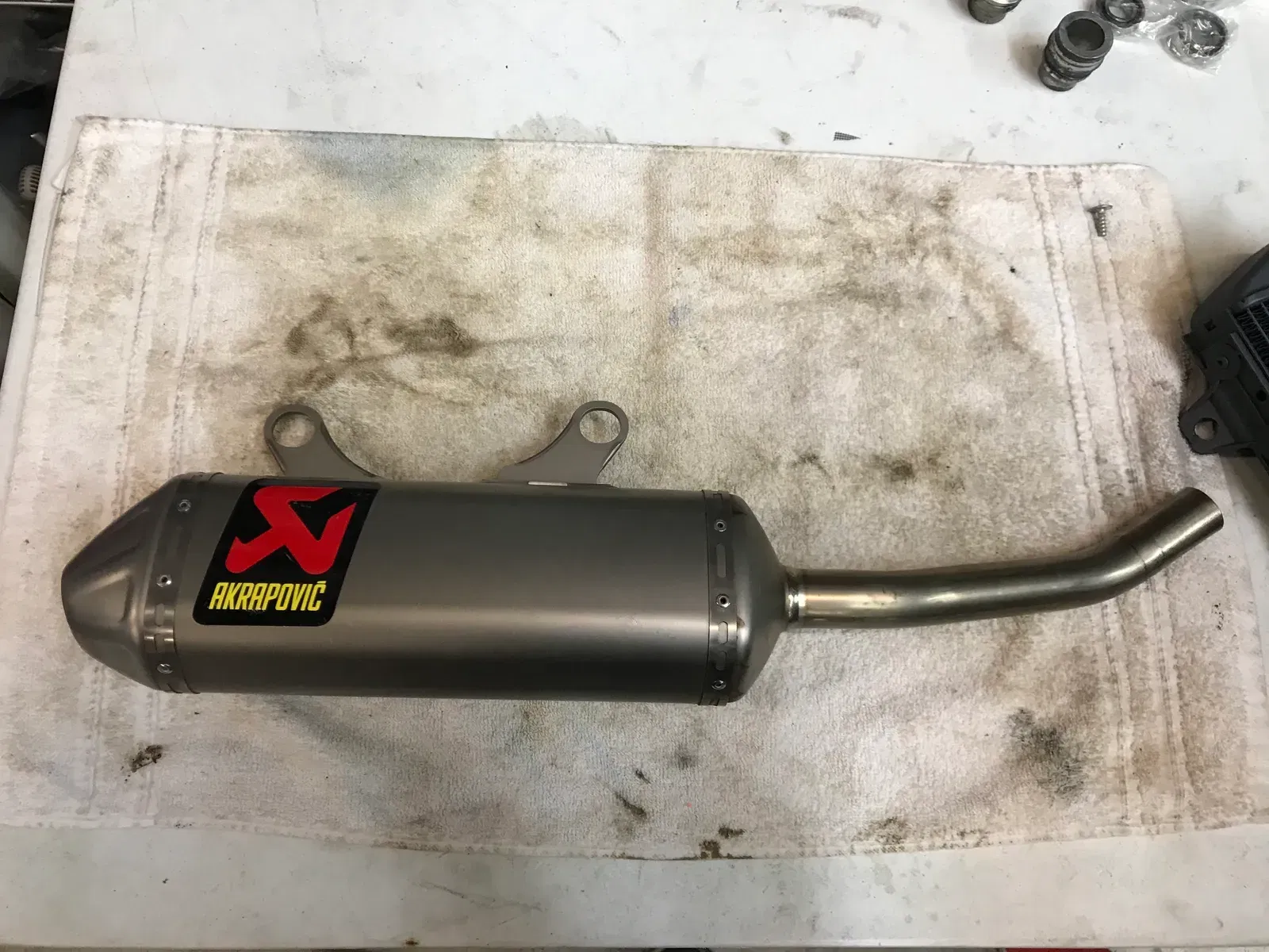 Akrapovic exhaust deals 125cc