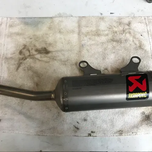 Akrapovic Titanium 2 Stroke Exhaust