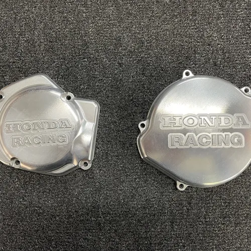 Billet Honda CR125 engine covers