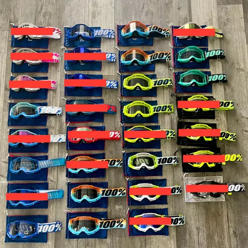 100% Goggles