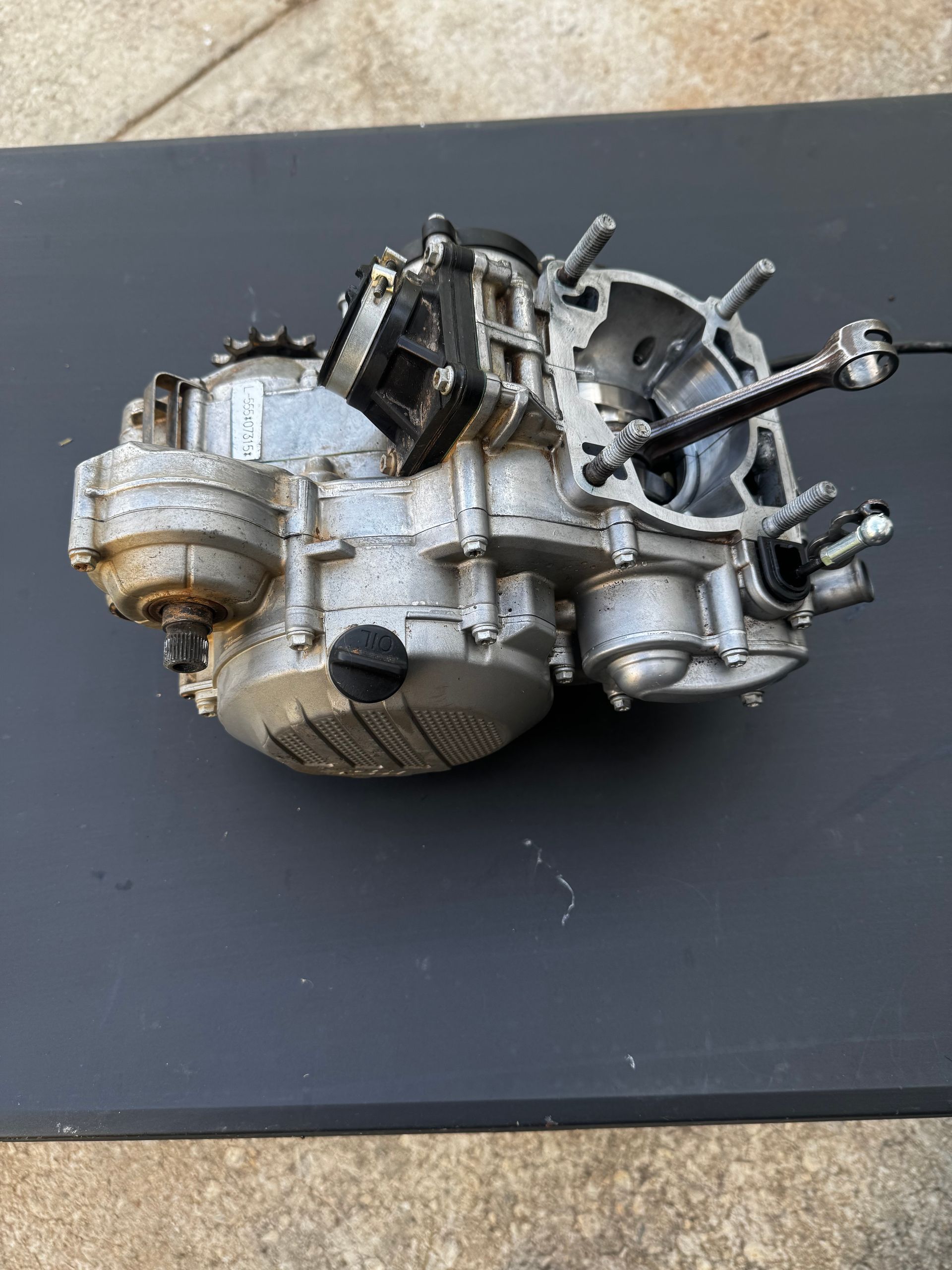 2020 KTM 250 SX Complete Engine Bottom End Crank Case Assembly