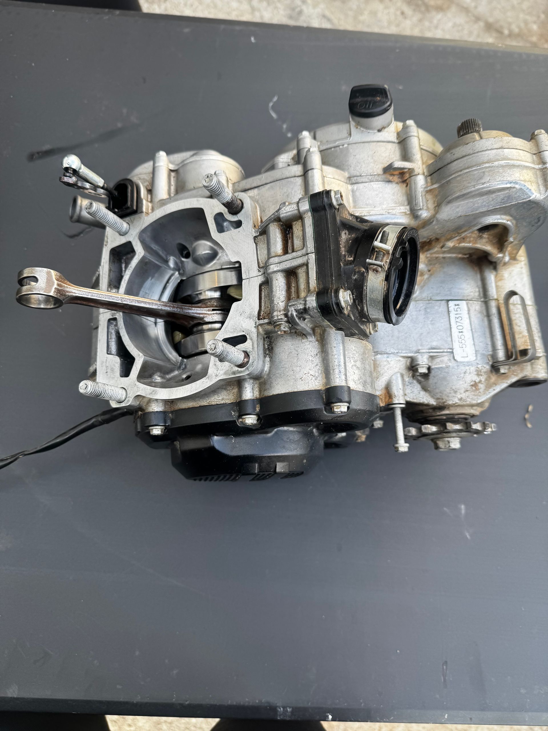 2020 KTM 250 SX Complete Engine Bottom End Crank Case Assembly