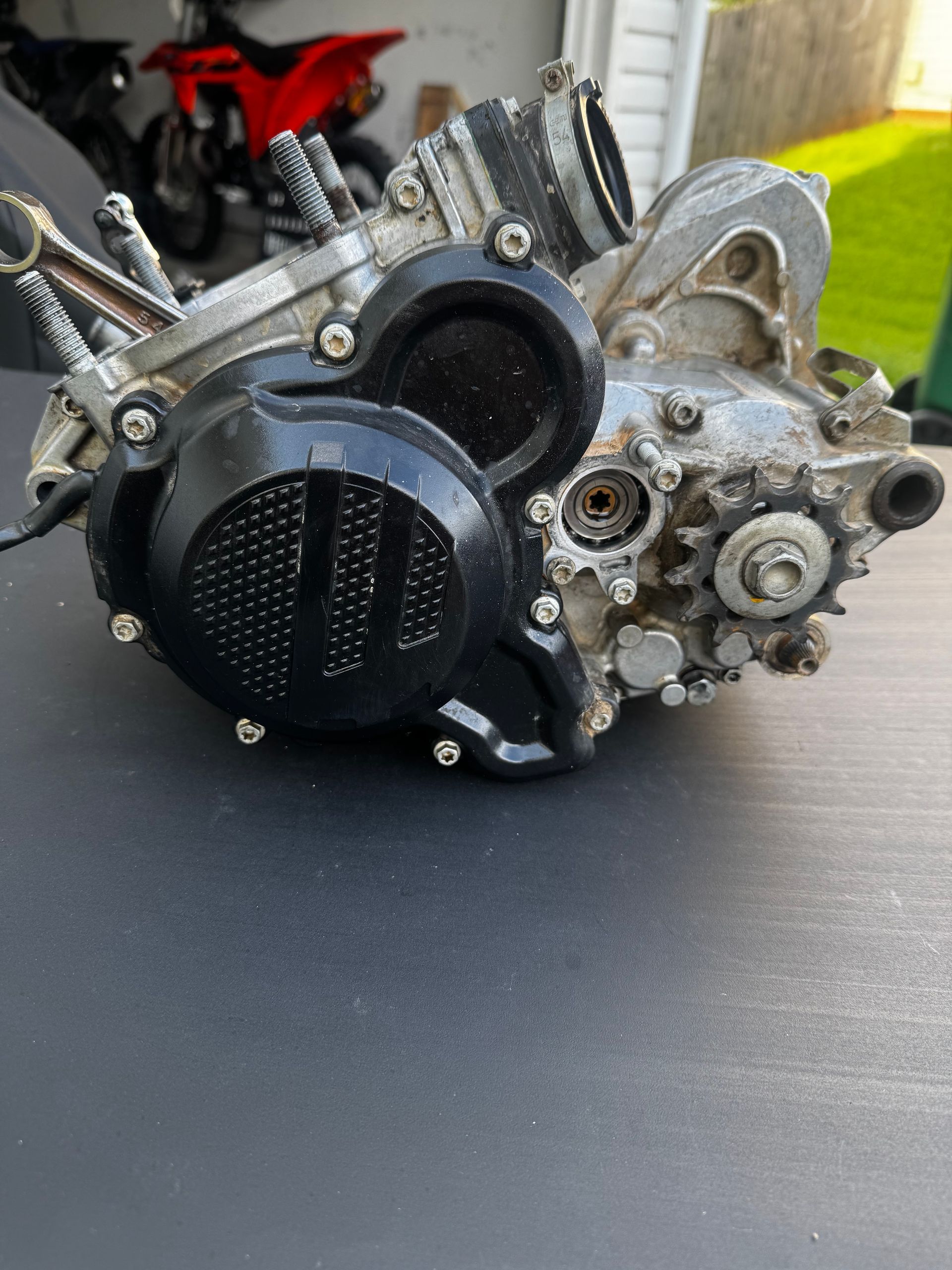 2020 KTM 250 SX Complete Engine Bottom End Crank Case Assembly