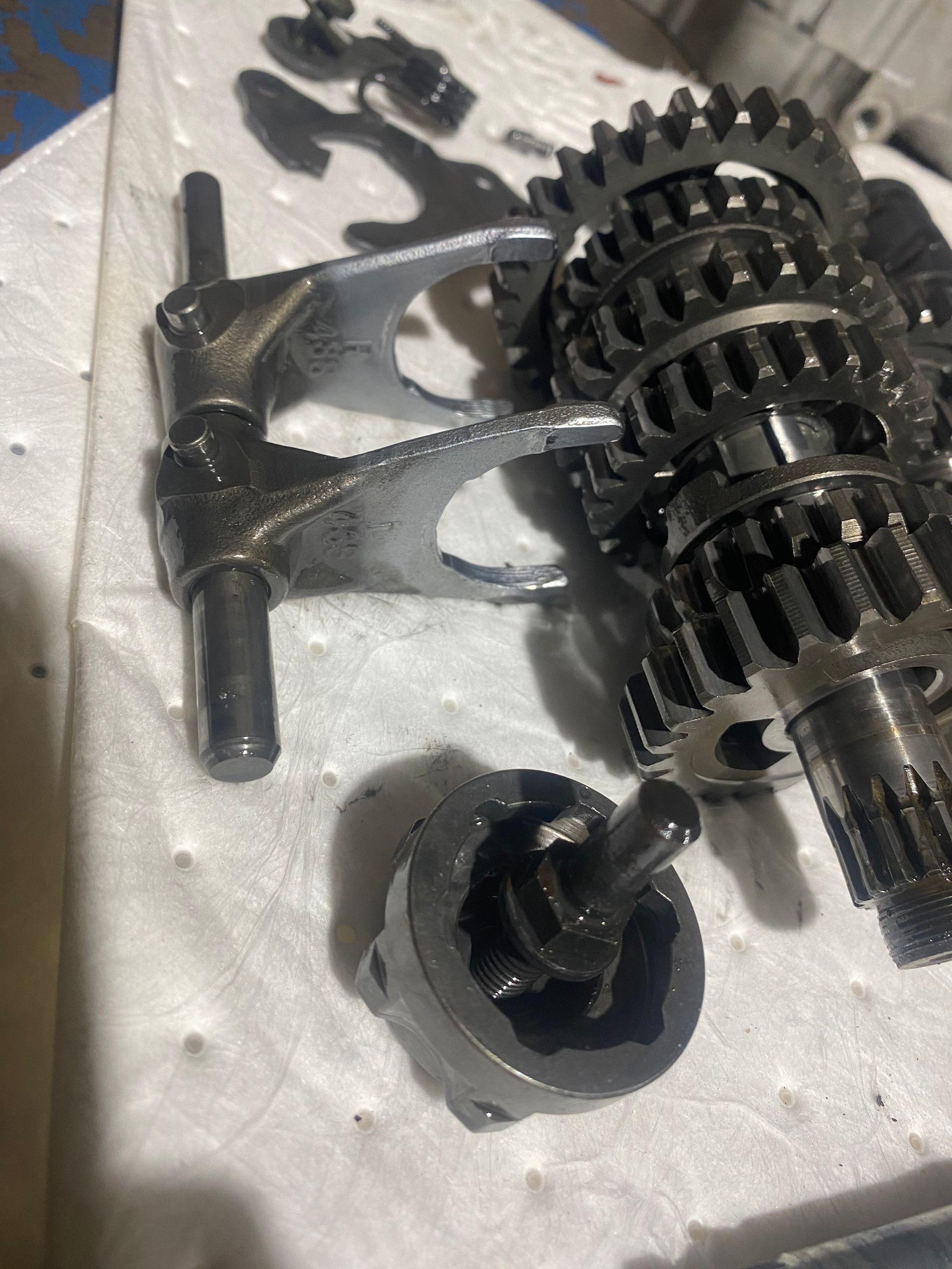 Yz125 Transmission Assembly 