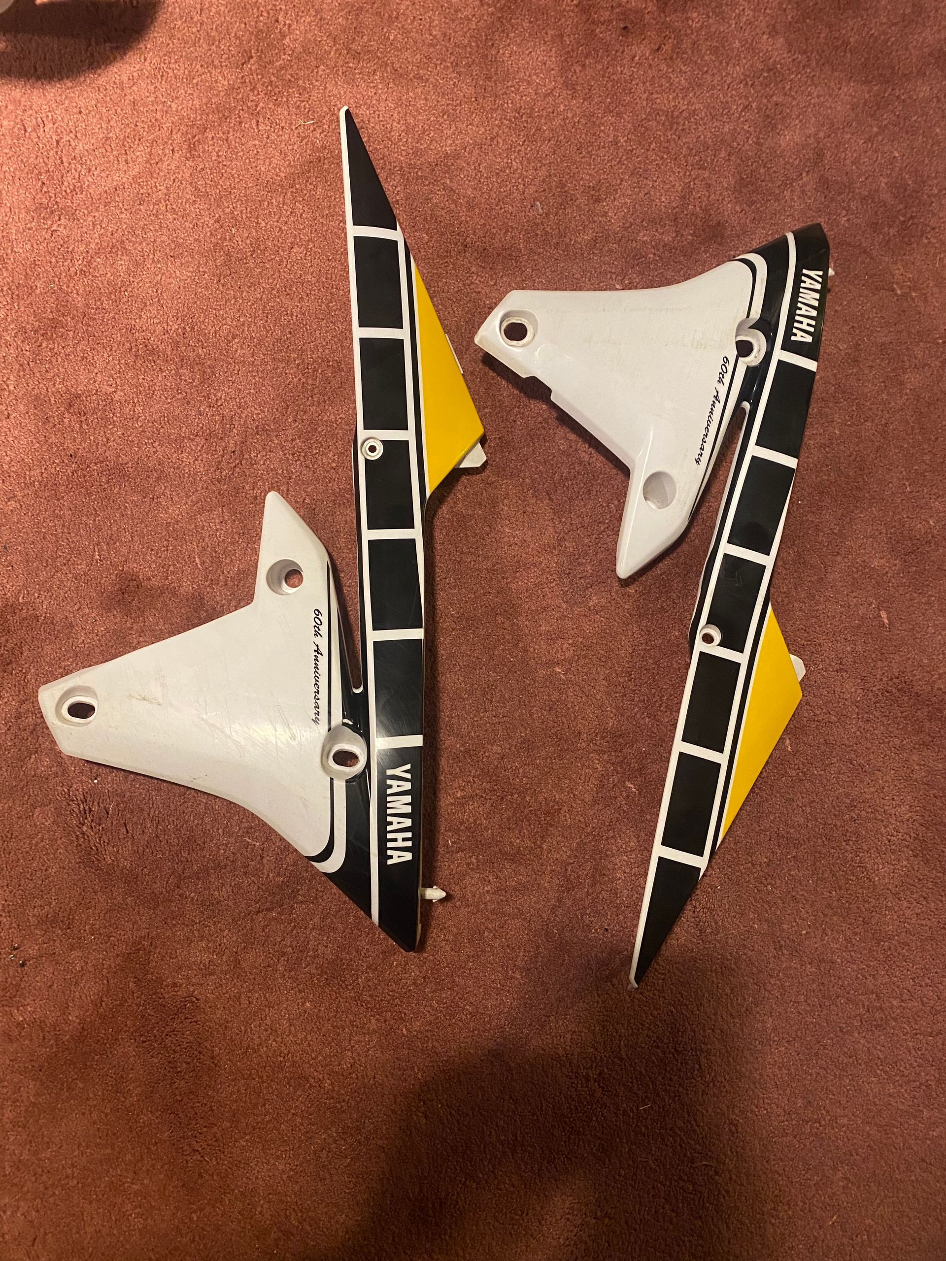 60th Anniversary Radiator Shrouds Ya250f/yz450f