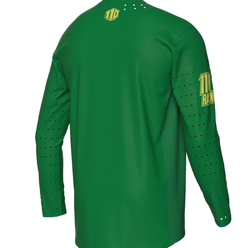 110 RACING // LE AIRLINE PRO JERSEY - GREEN/FLO