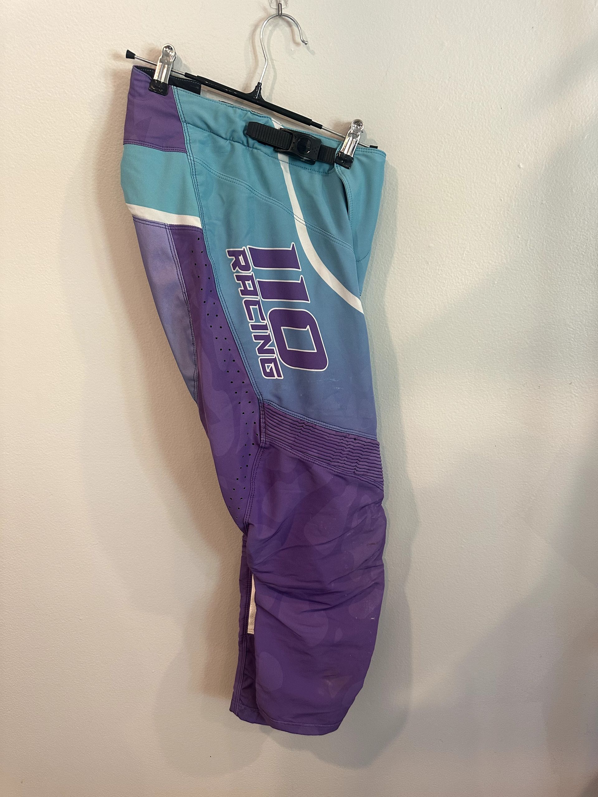 110 RACING LUMIX TEAL PANT - SIZE 30
