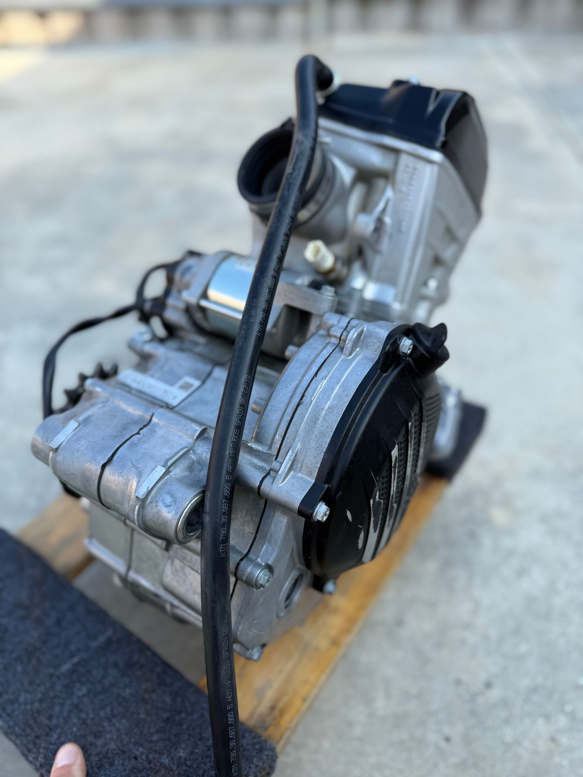 KTM 2024 250 SXF Engine
