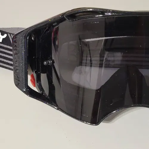 Maschera Cross Oakley Airbrake Galaxy - Black Dark Grey - Racing