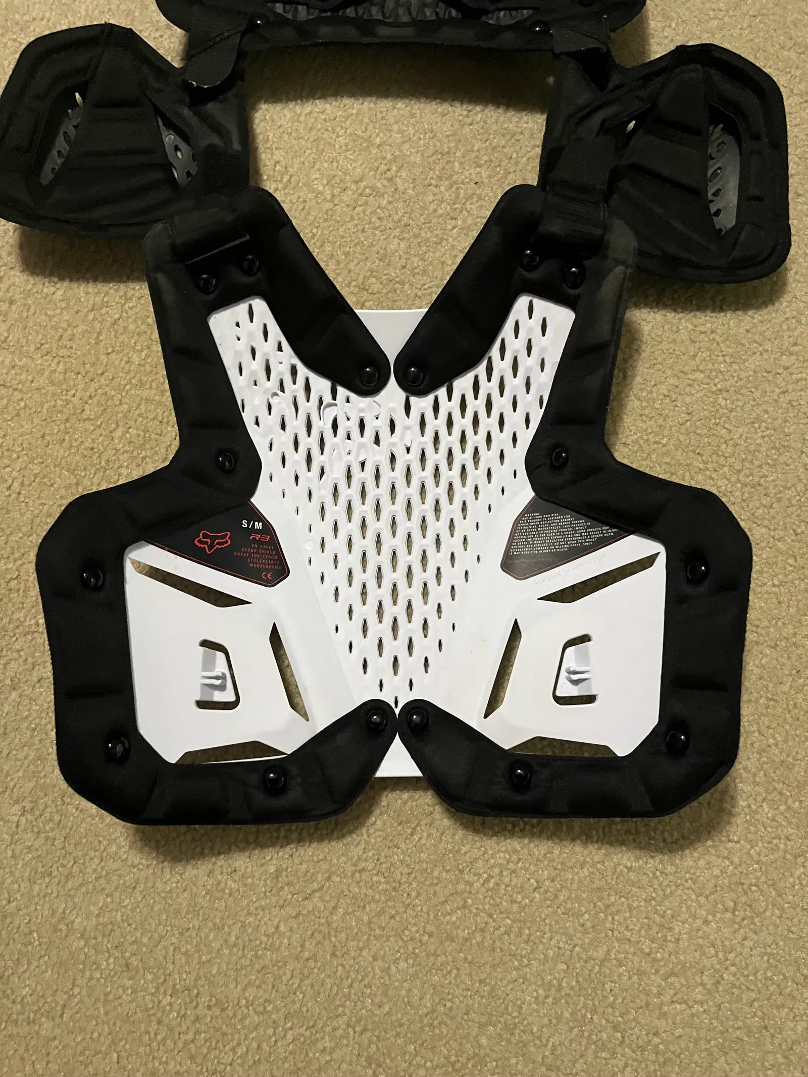 Rockfight Chest Protector Solid Blue