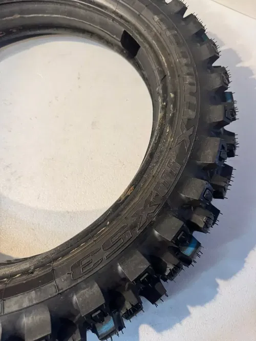 New Dunlop Geomax mx53 w/ mousse 120/90-18 rear tire 120 90 18" enduro gncc 18
