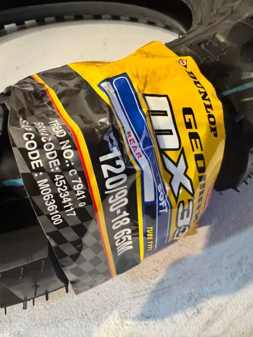 New Dunlop Geomax 120/90-18 rear tire MX33 120 90 18" enduro gncc 18