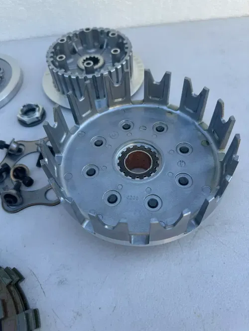 new 2024 kx450 complete clutch basket hub pressure plate oem kx 450 450x 24 25