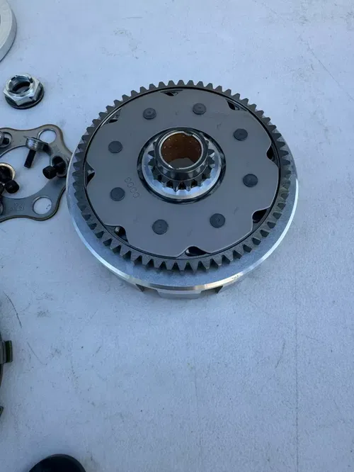 new 2024 kx450 complete clutch basket hub pressure plate oem kx 450 450x 24 25