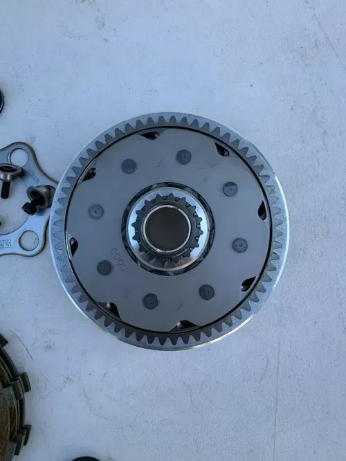 new 2024 kx450 complete clutch basket hub pressure plate oem kx 450 450x 24 25