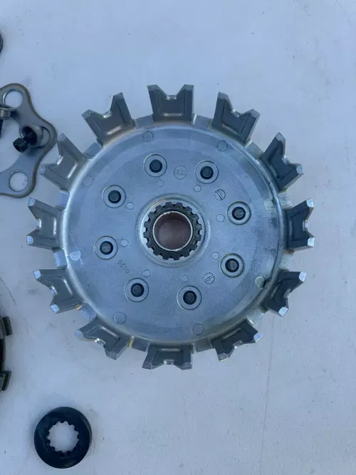 new 2024 kx450 complete clutch basket hub pressure plate oem kx 450 450x 24 25