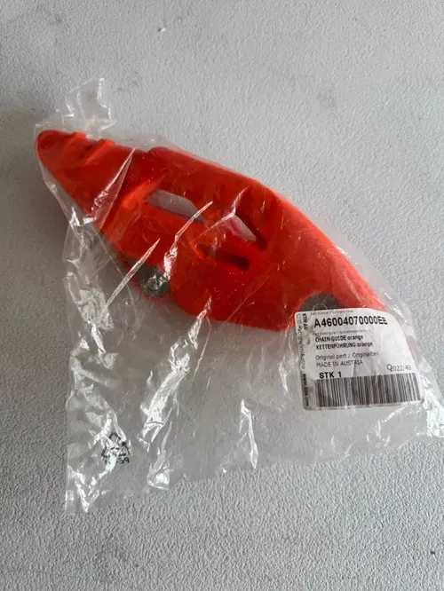 KTM OEM orange chain guide 23-24 ktm 125-500 sxf sx xcf excf A46004070000EB