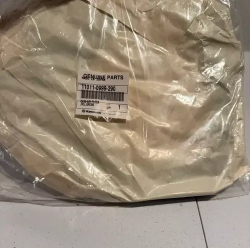 Brand new OEM airbox air filter case plastic cover green 24-25 kx 450 450x