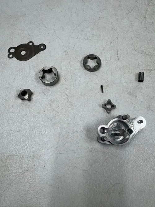 21 kx250 oil pump assembly scavenge oem kx 250 250x 250f 21-25
