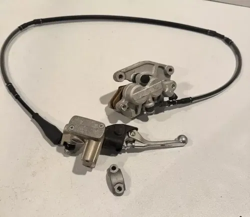 kawasaki front brake assembly caliper master cylinder 19-25 kx 250 450 450x 2