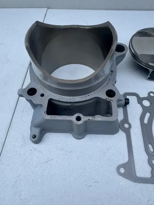 New Kawasaki OEM cylinder piston top end engine jug 24-25  kx 450 450x 450sr