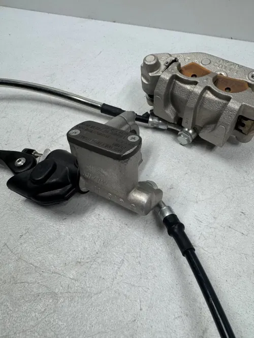2024 kx250 front brake assembly caliper master cylinder 19-25 kx 250 450 450x
