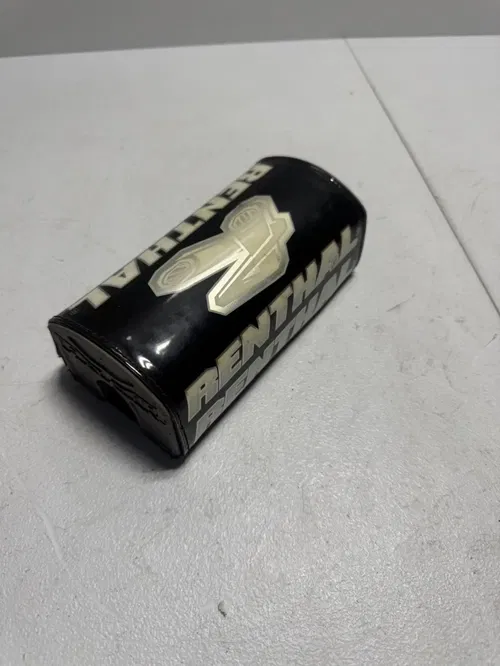 Used renthal black & silver fatbar pad 1 1/8 P338-03 fat bar foam P230