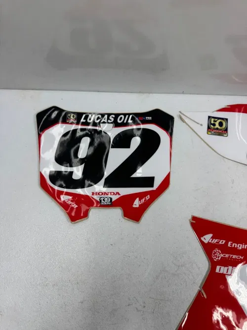 Honda graphics backgrounds number plates stickers 21-24 crf 450r 450rwe 250r