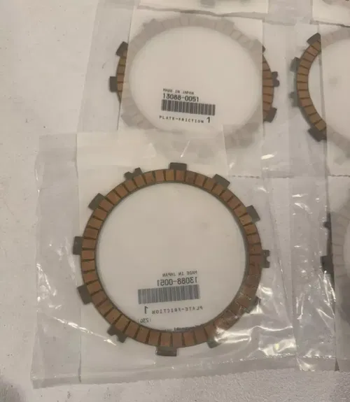 New kx450 oem clutch fibers set of 6 kx 450 13088-0051