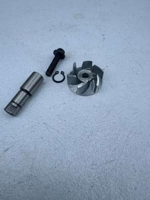 New Kawasaki OEM water pump impeller shasft 24-25 kx 450 450x 450sr 13107-0872