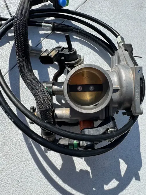 2024 kx450 throttle body fuel line 24-25 Kx 450 450x 450sr keihin 16163-1308